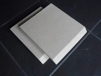 Fire Bricks to fit Stovax View 5 Stove 2 Side Fire Bricks 220 x 195 mm CE7814 - Image 1 of 4