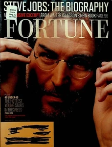 Fortune Magazine November 7 2011 Steve Jobs Mark Zuckerberg Kevin Willis - Picture 1 of 4