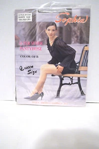 Sophia Super Sheer Pantyhose Queen Size Style 165-250 lbs - Picture 1 of 2