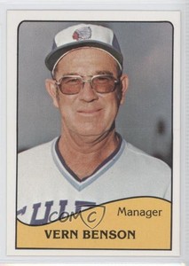 1979 TCMA Minor League Vern Benson #215