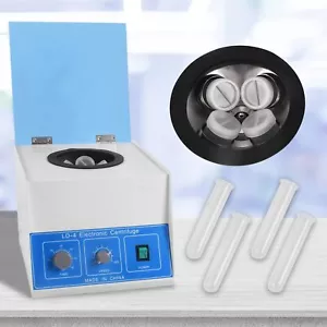 4*100ml Electric Benchtop Centrifuge 4000rpm LD-4 Laboratory Medical Practice - Picture 1 of 7