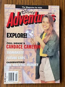 DISNEY ADVENTURES MAGAZINE March 1992 Full House Olympics Snakes Mummy Comics - Picture 1 of 7