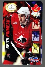1998 Team Canada Olympic Valu-Net Phone Cards #17 Keith Primeau