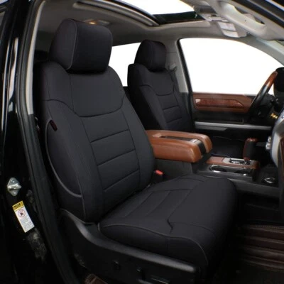 EKR Custom Fit RAM 1500/2500/3500 Seat Cover for RAM 2011-2026 Full Set Leather Foto 1 de 4
