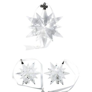 Swarovski 2017 Snowflake Christmas Ornament Set