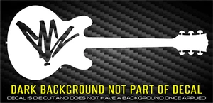 New Chris Cornell 355 GIBSON guitar vinyl decal / sticker - soundgarden - Picture 1 of 2