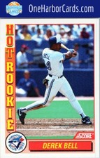 1992 Score Toronto Blue Jays Baseball Card #9 Derek Bell