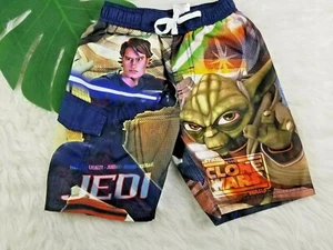 Star Wars Boy's Clone Wars Board Shorts Size XS 4/5 - Picture 1 of 11
