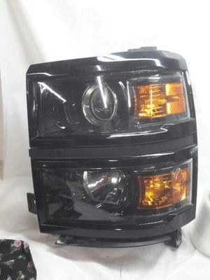 Driver Left Headlight Projector Fits 14-15 SILVERADO 1500 PICKUP 582178 - Image 1 of 4