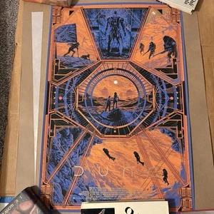 DUNE 2 Kilian Eng Movie Poster Print Mondo Mutant Variant Edition Chalamet - Picture 1 of 8