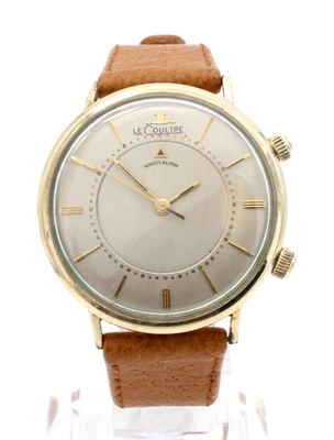 Vintage Jeager-LeCoultre Wrist Alarm 10k GF Mens Wrist Watch RUNNING  LW-290 - Image 1 of 4