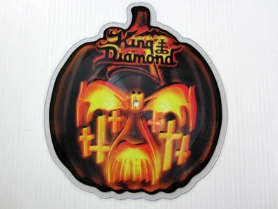 KING DIAMOND Halloween 10" Pumpkin SHAPED PICTURE DISC NEW - Image 1 of 3