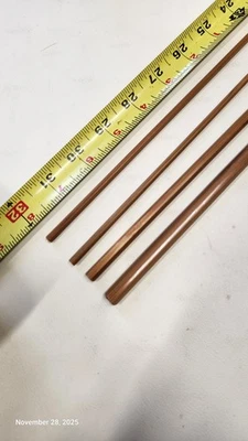 Caña de bambú para moscas de 8' 3/2 sin vira en blanco - ¡Nueva! Foto 1 de 4