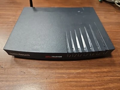 Router speedtouch THOMSON ADSL 2+ ST 605 WIFI MODEM USATO NO ALIMENTATORE - Immagine 1 di 3