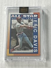 Eric Davis 2022 Topps Archives Signature Series Auto /53 SP 1990 Cincinnati Reds