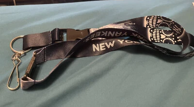 N.Y Yankees Sugar Skull Lanyard MLB 22” W/ Detach Buckle MLB NEW YORK YANKEES. - Image 1 of 4