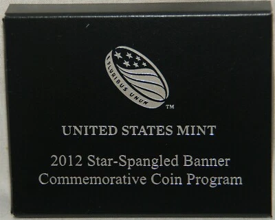 2012 P Star-Spangled Banner Commemorative 90% Silver $ Uncirculated w/OGP & COA - Image 1 of 4