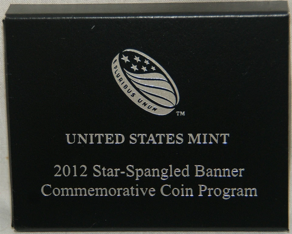 2012 P Star-Spangled Banner Commemorative 90% Silver $ Uncirculated w/OGP & COA - Image 1 of 4