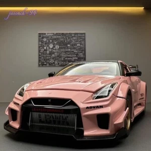 Nissan GTR-CSR2 Alloy Car Model 1:32 Pink - Picture 1 of 6