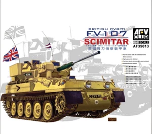 AFV Club AF35013 - British CRV(T) FV107 Scimitar 1/35 Scale Plastic Kit T48Post - Picture 1 of 8