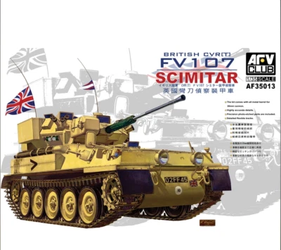 AFV Club AF35013 - Inglese Crv (T) FV107 Scimitarra 1/35 Scala Plastica Kit - Immagine 1 di 4