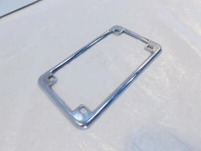 Victory V92 Classic Cruiser 2003 cromo soporte de matrícula trasero marco de ajuste Foto 1 de 4