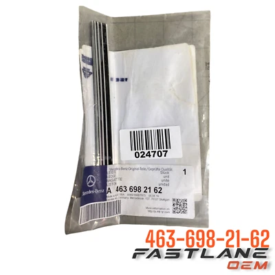 2002-2004 MERCEDES-BENZ G500/55 AMG MOLDURA FRONTAL ESQUERDA NOVO FABRICANTE DE EQUIPAMENTO ORIGINAL 463-698-21-62 - Imagem 1 de 4