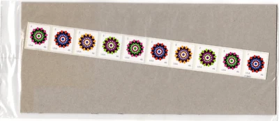 Scott #4725a Kaleidoscope Flowers Coil of 25 Stamps - Sealed - Image 1 of 2