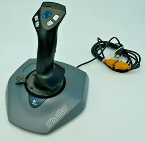 Logitech Wingman Extreme Joystick Controller J-ZA10 PC Simulatore di Volo USB - Foto 1 di 9
