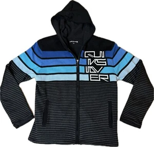 Sudadera con capucha Quicksilver manga larga forrada de lana para hombre talla S pequeña punto acrílico - Imagen 1 de 21