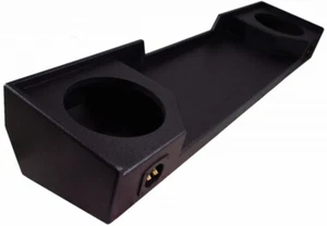Gmc Sierra Ext Cab Truck 88-98 Dual 10 Custom Subwoofer Enclosure Bass Sub Box - Picture 1 of 5