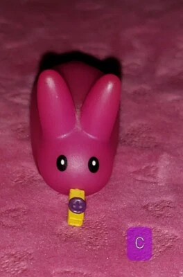 Kidrobot Kozik Personal Happiness Labbit Mini Series 1.5" Pink Kazoo Art Toy - Image 1 of 4