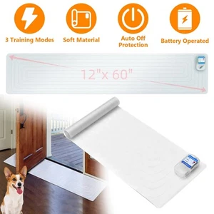60x12inch Electronic Pet Training Dog Cat Barrier Repellent Shock Scat Mat Pad - Picture 1 of 13