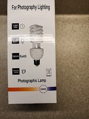 Bombilla fotográfica E27 45W 5500K Foto 1 de 4