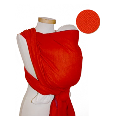 Storchenwiege Portabebés Eslinga Envoltura Suave NARANJA 5.2 Portabebés Alemania Foto 1 de 3