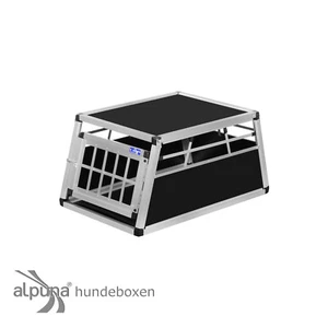 N35 Hundetransportbox Gitterbox Aluminium Transportbox Hundebox Alubox Autobox - Bild 1 von 7