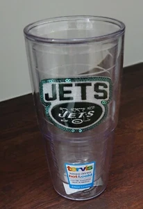 Tervis Original NFL JETS NY Pailletten Patch heiß/kalt Becher 24oz - Bild 1 von 1