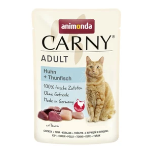 Animonda Carny Adulto Pollo + Atún 12x 85G Comida para Gatos Comida Húmeda - Imagen 1 de 1