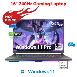 2024 ASUS ROG Strix G16 Laptop 16",Intel i9-14900HX,Up To 64GB,4TB+Win11pro - Picture 1 of 8