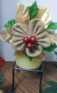Christmas decorated candles, Christmas decoration, Christmas candles - Picture 1 of 1