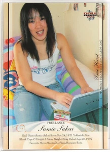 Choice- Freelance Pro Wrestler 03- 2007 BBM Carte collezionabili Pro-Wrestling da donna - Foto 1 di 11