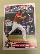 2022 Toledo Mud Hens Riley Greene Team Card