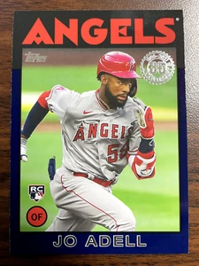 2021 Topps - 1986 Topps Baseball 35th Anniversary Blue #86B-90 Jo Adell (RC) NM - Picture 1 of 2