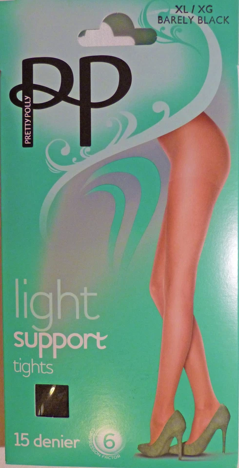 Pretty Polly XL Size Light Support 15 Denier Tights choice of shades - Image 1 of 1