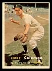 1957 Topps Baseball #192 Jerry Coleman VG/EX *f1