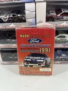 1991 Maxx Racing Ford Motorsport Trading Cards Pack Of 40 - Picture 1 of 2