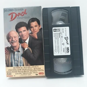 Dad (VHS, 1989) Jack Lemmon, Ted Danson, Olympia Dukakis, Comedy Drama Rare - Picture 1 of 1