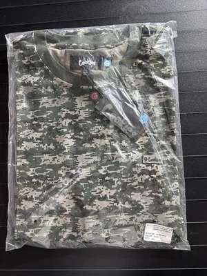 SF COOKIES XXL Harvest L/s Pixel CA Mo Cotton Knit W/R Ubber Chest Patch - Image 1 of 4