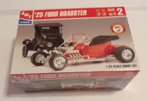 LOOK AMT / ERTL 25 FORD ROADSTER SCALE 1/25 MODEL KIT NIB - Bild 1 von 5