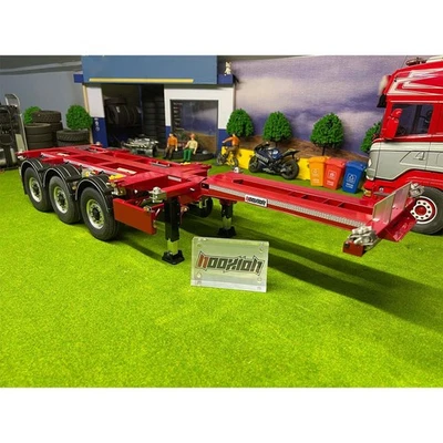 FuryBear 3 Axles Frame Trailer for 1/14 RC Tractor Truck Tamiya Car - Image 1 of 4